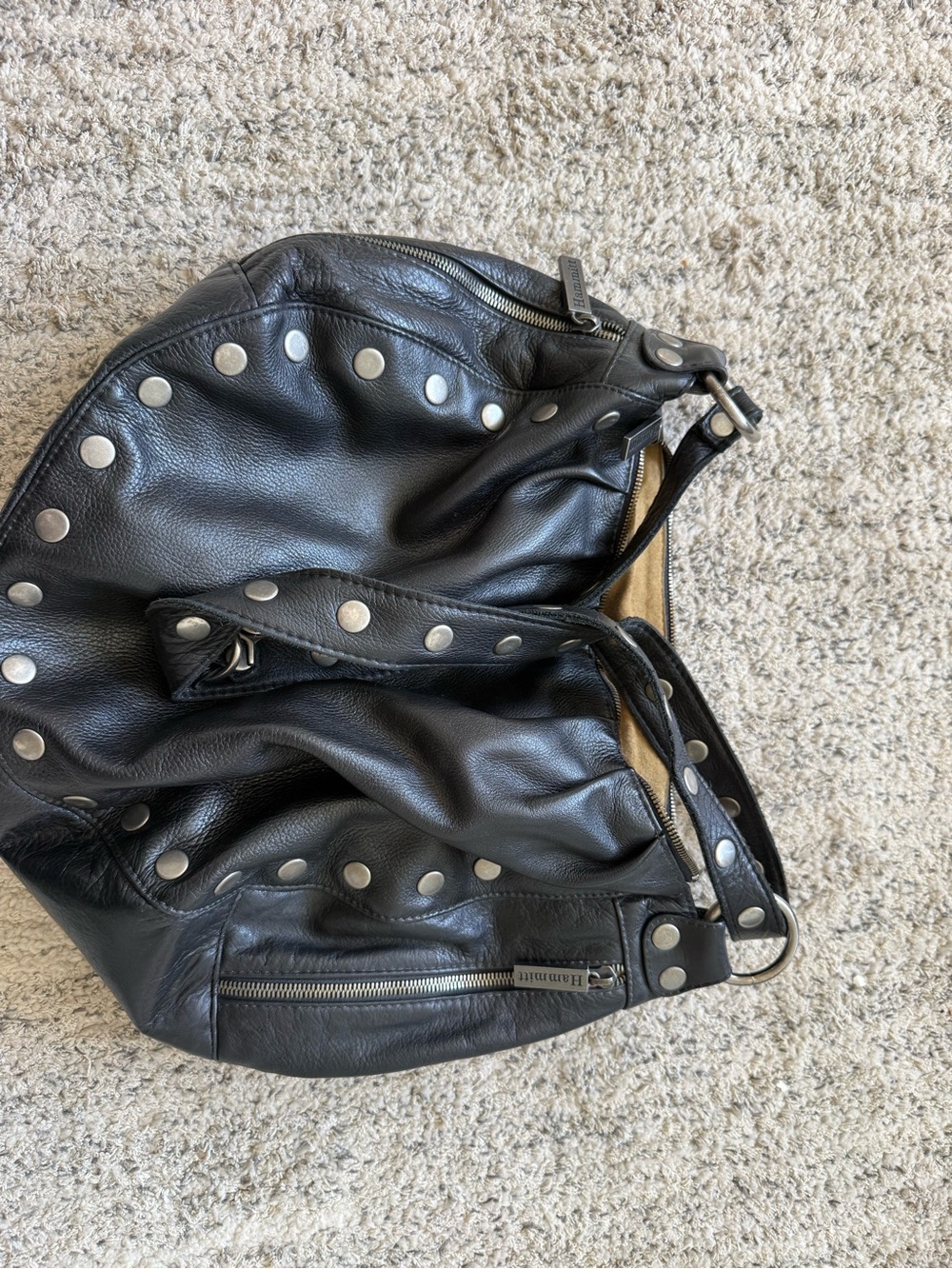 Hammitt studded hobo style with adjustable strap - Picture 9 of 12